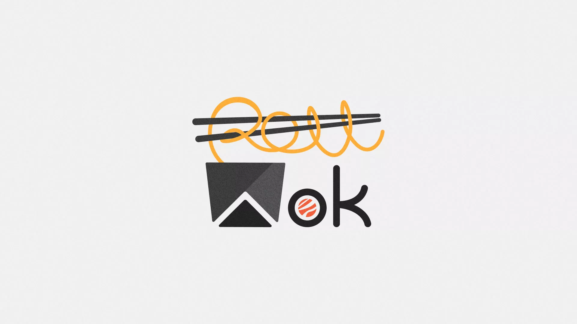 Разработка логотипа в Фатеже для суши-бара «Roll Wok Club» Разработка логотипа в Фатеже для суши-бара «Roll Wok Club»